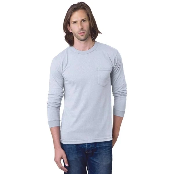 Unisex Pocket Long Sleeve Crew 1