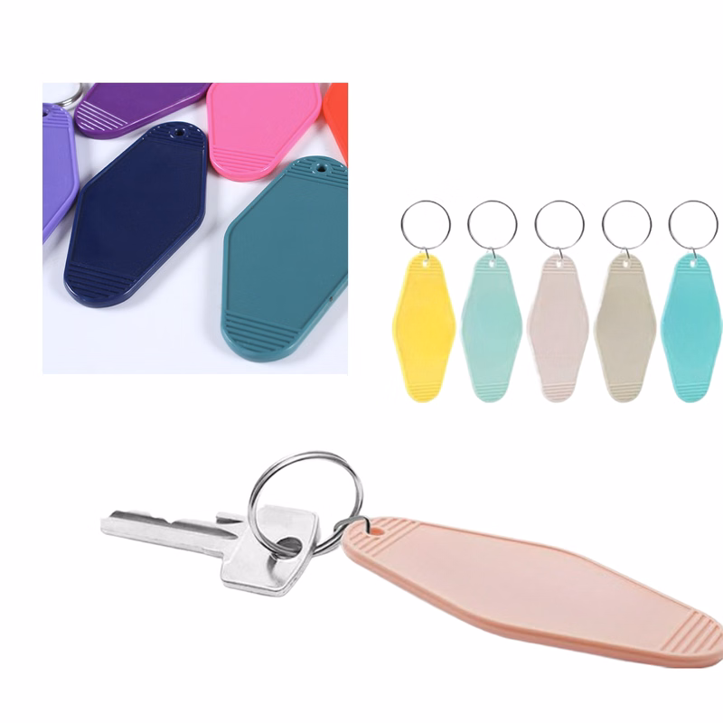 MOQ 10 PCS Informative Keychain Luggage Tag