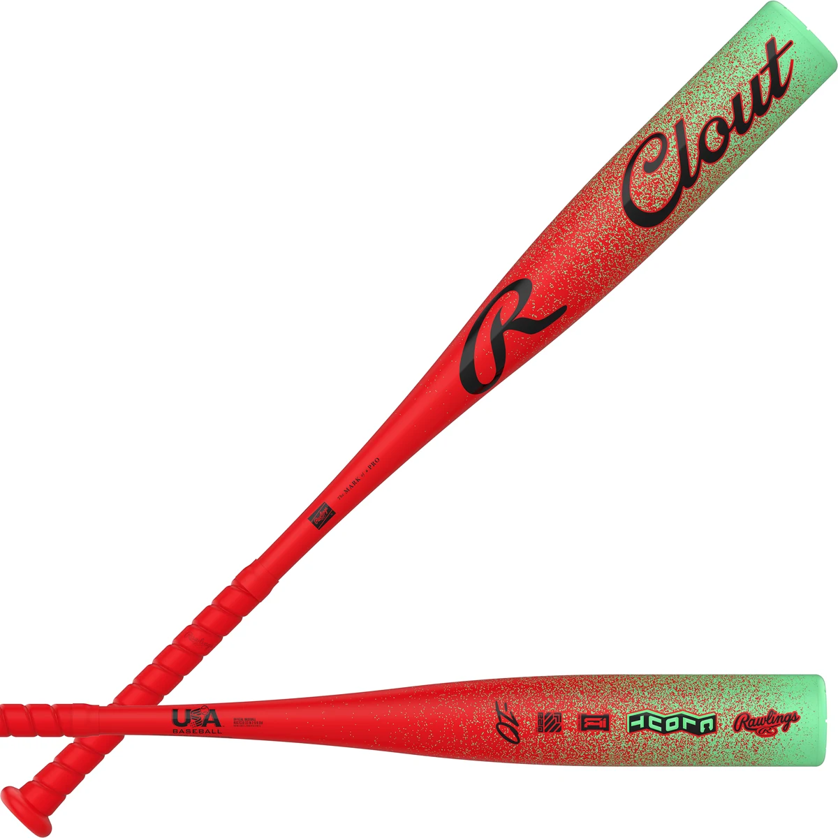 Rawlings Clout Ai USA Bat, -10 1