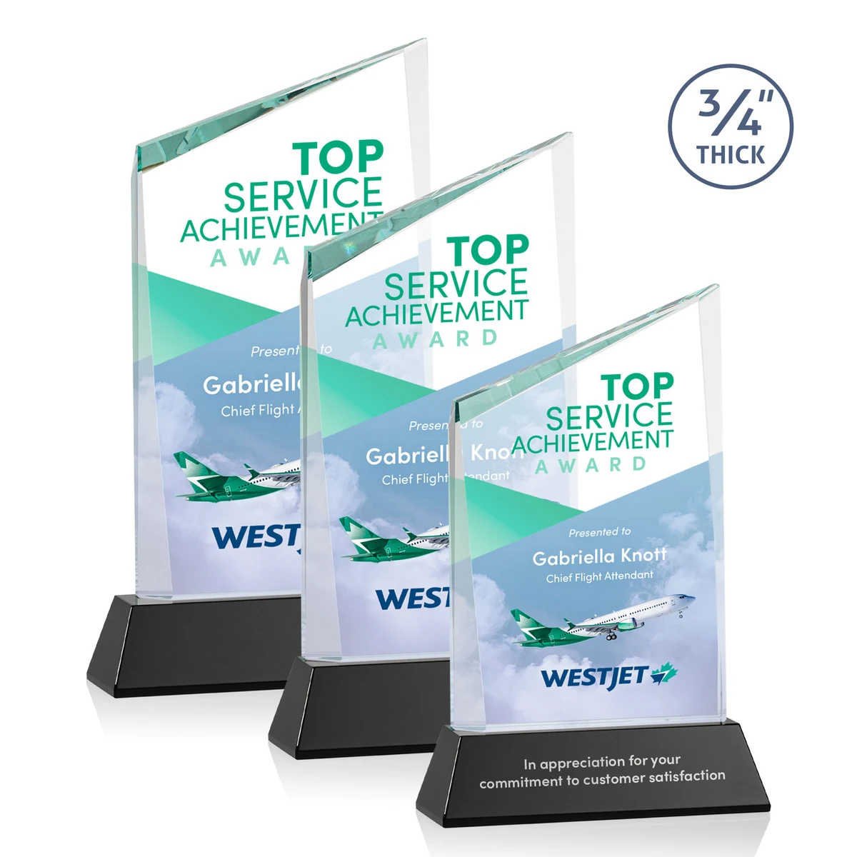 Scarsdale VividPrint™ Award on Newhaven - Black 1