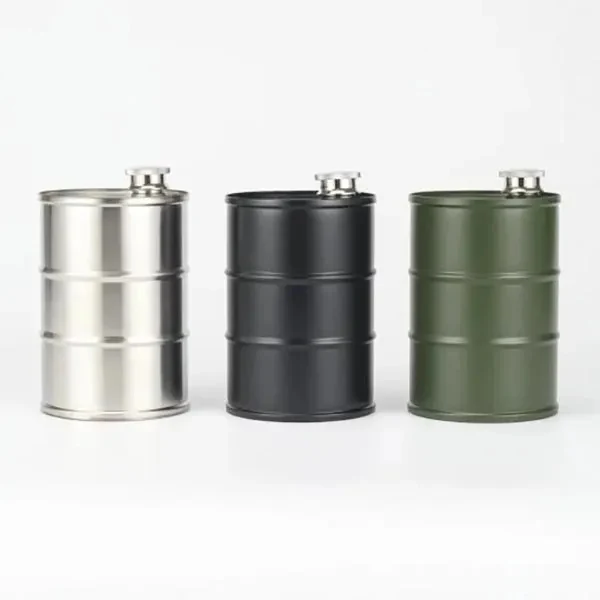 Personalized Barrel Flask 1