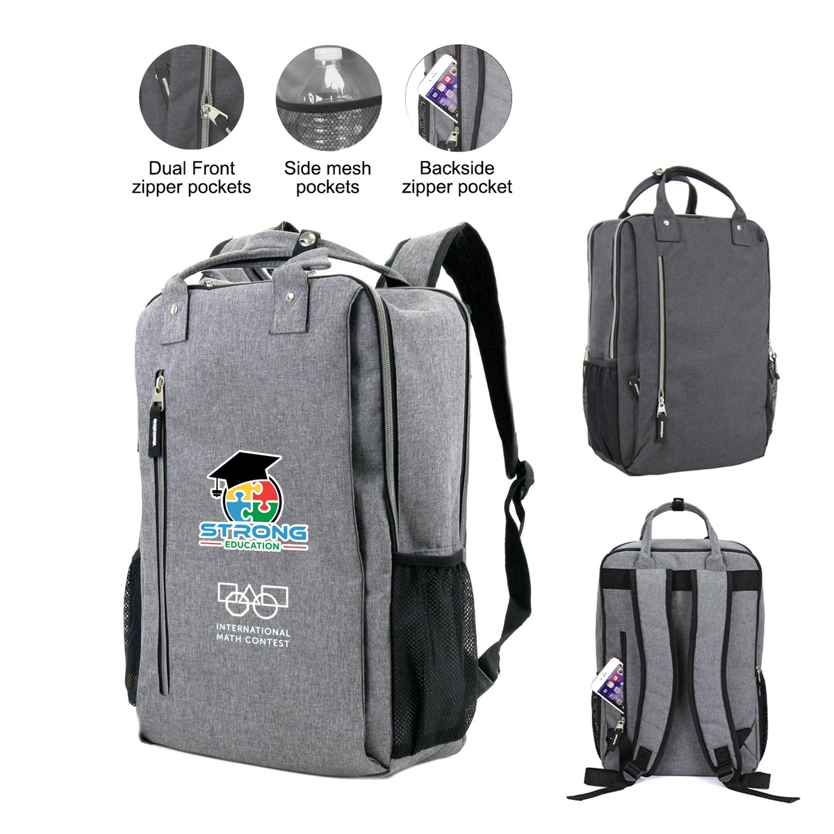 Sleek Padded Computer Backpack 1