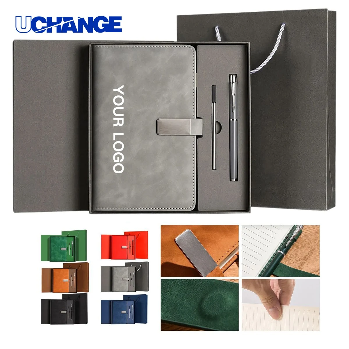 Office Gift Set Kit with Notebook Pen and Refill 1