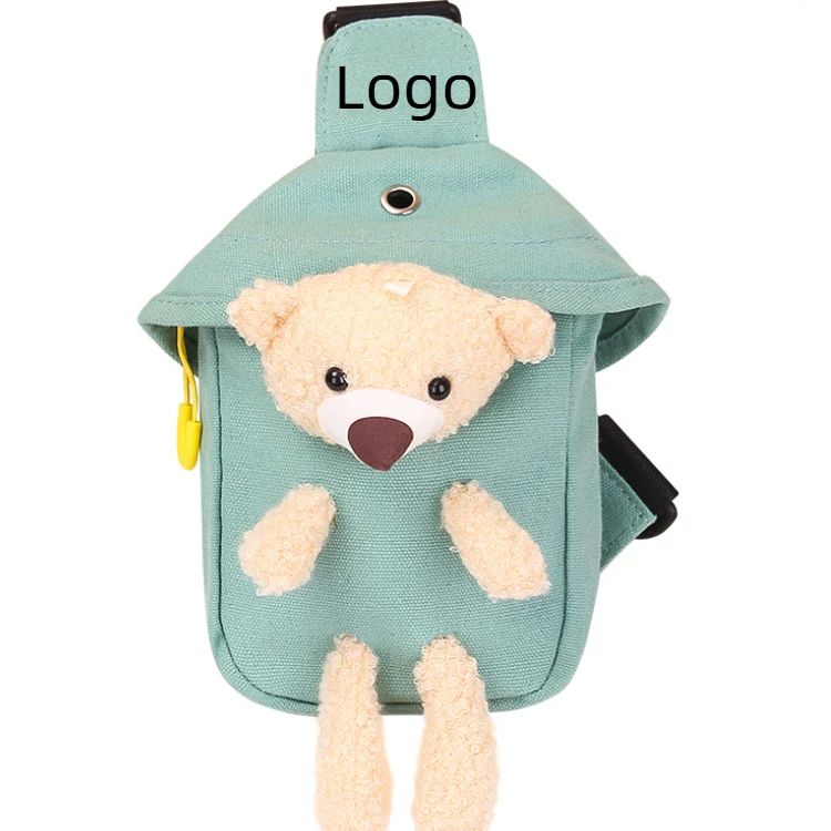 Fashion Cartoon Cool Little Bear Underarm Bag 1