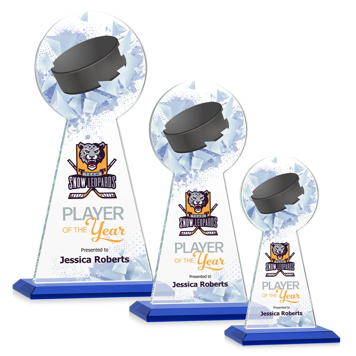 Edenwood Hockey VividPrint™ Award - Blue 1