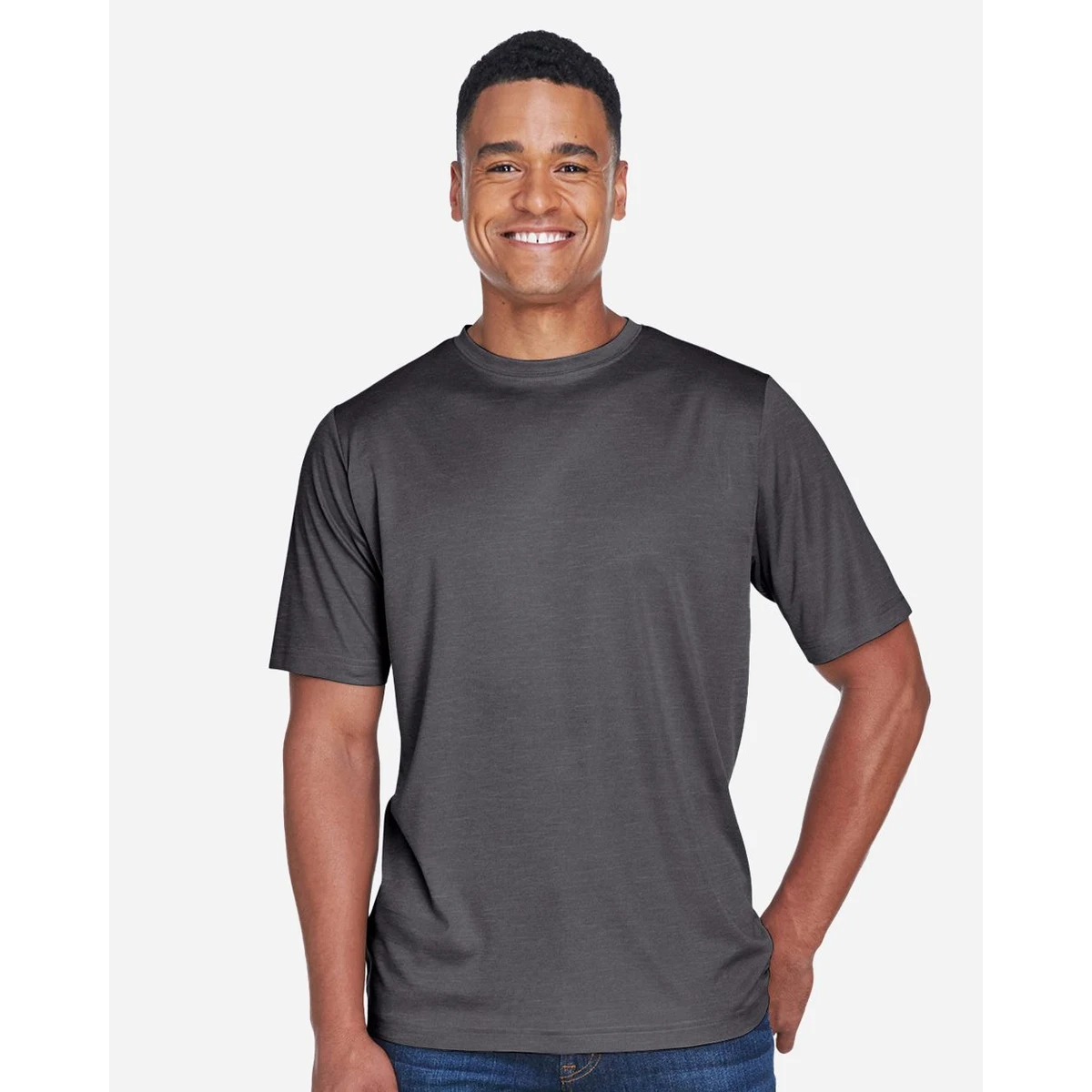Men's Sonic Heather Performance T-Shirt - TT11H 1