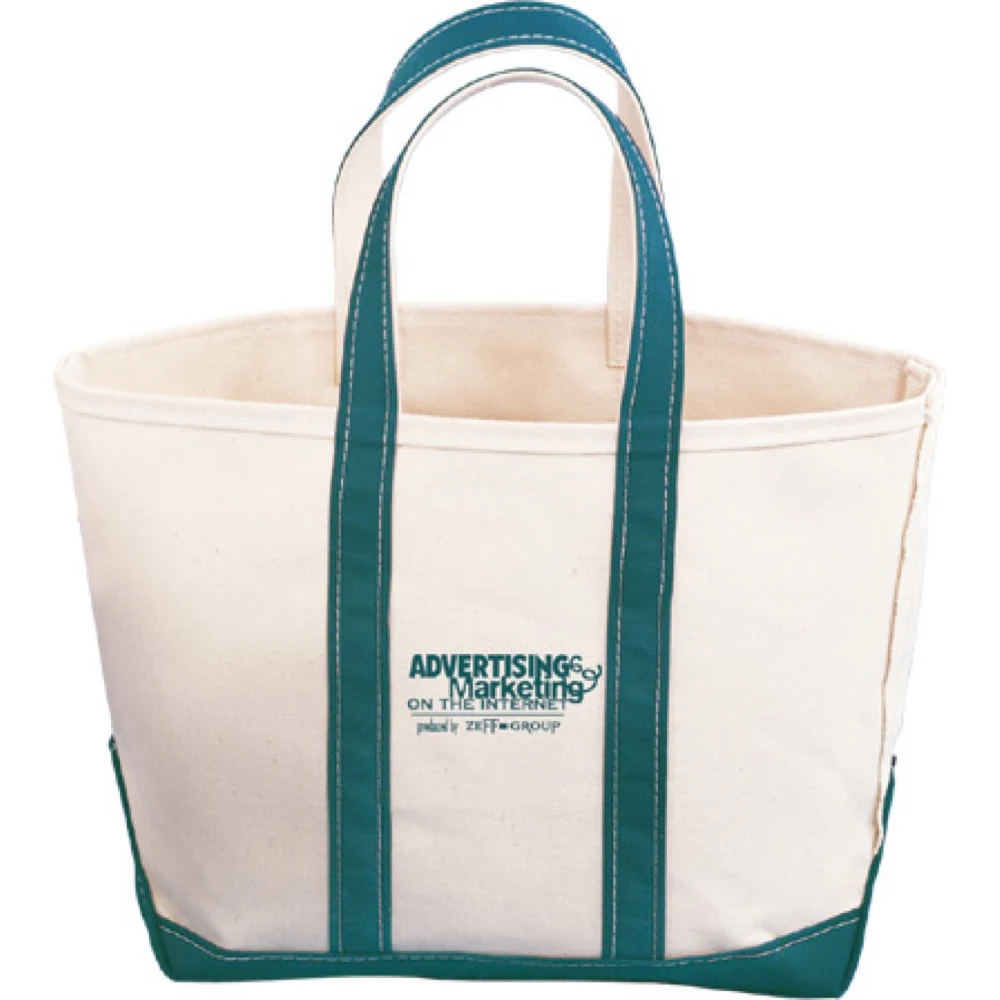 18 Oz. Natural Canvas Heavy Hauler II Tote Bag 1