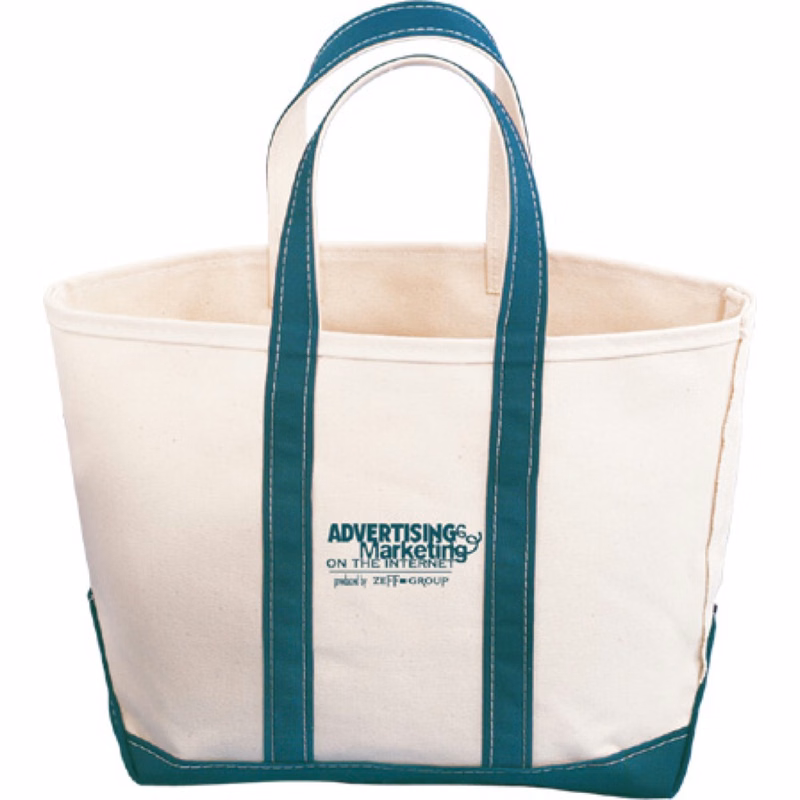 18 Oz. Natural Canvas Heavy Hauler II Tote Bag