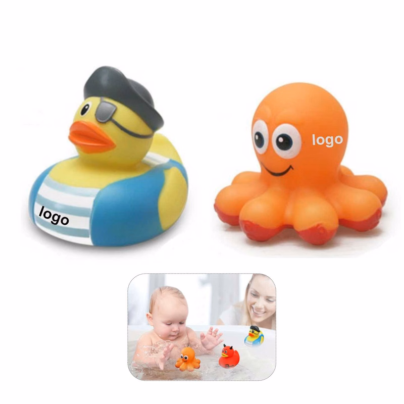 Pirate Rubber Duck and Octopus