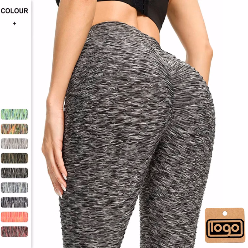 Fancy Jacquard Yoga Leggings