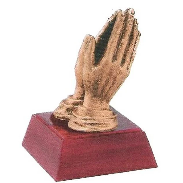 Praying Hands Resin Sculpture 1
