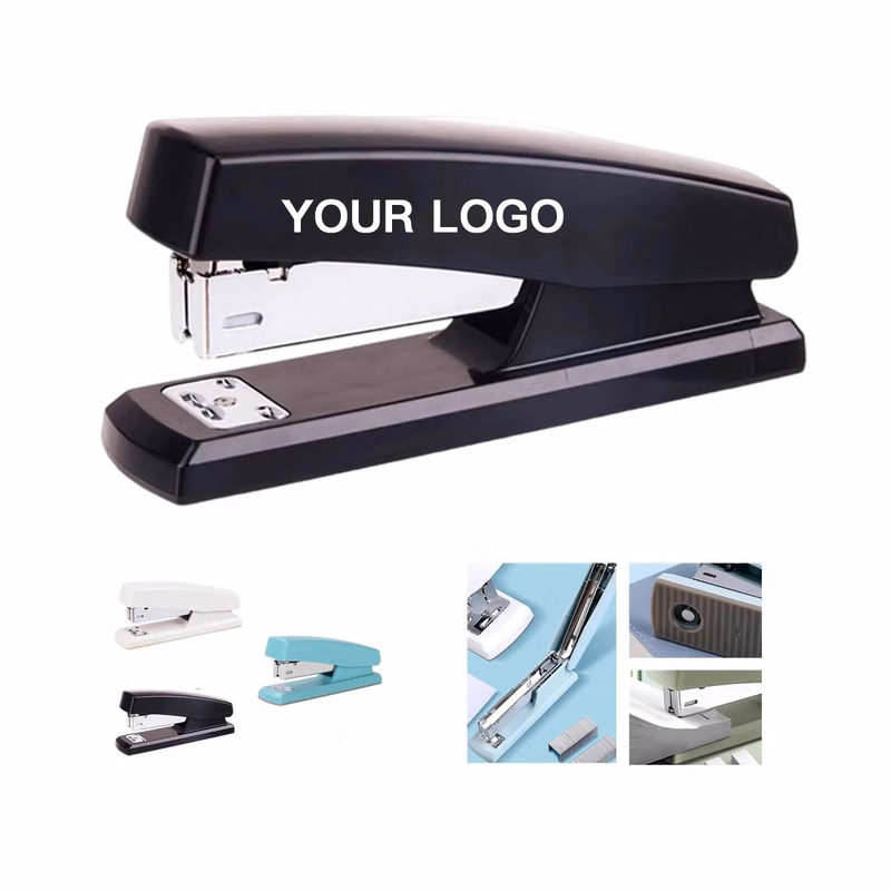 Durable Plastic Office Stapler with Metal Core Frame