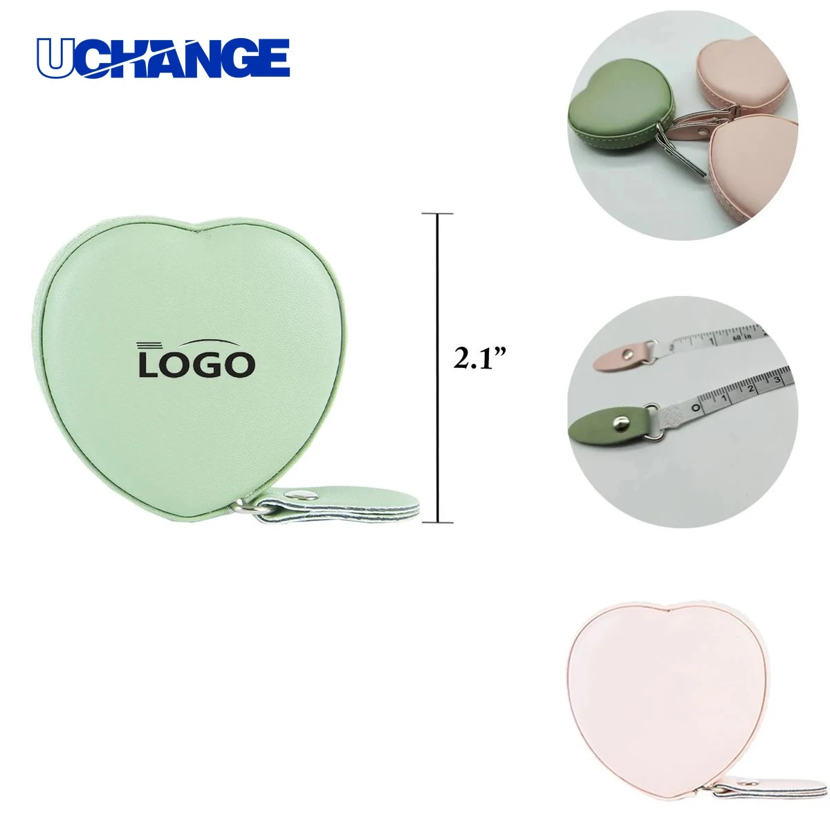 Heart-Shaped Retractable Measuring Tape 1