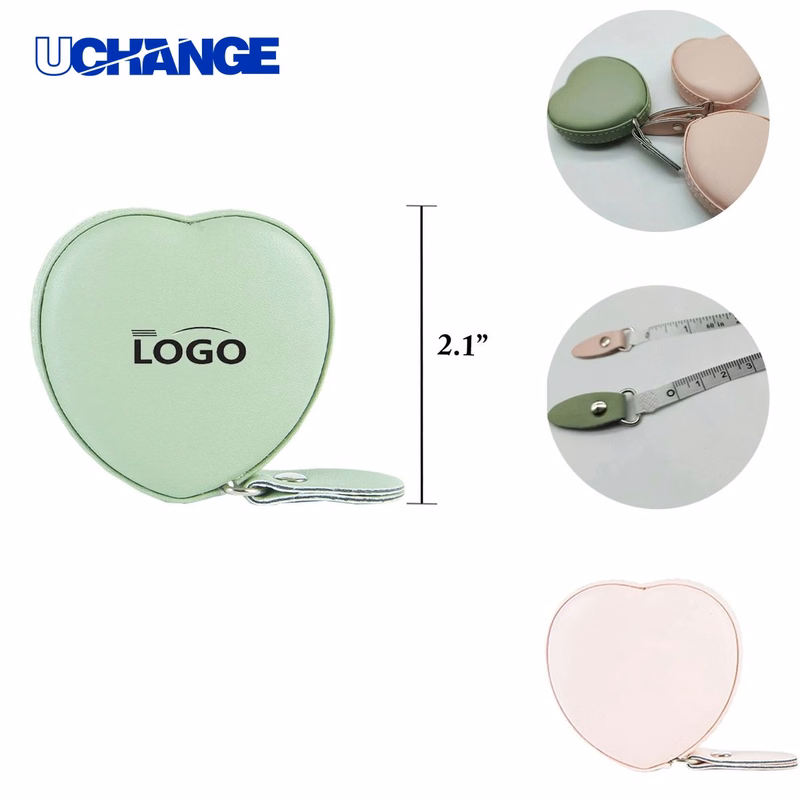 Heart-Shaped Retractable Measuring Tape