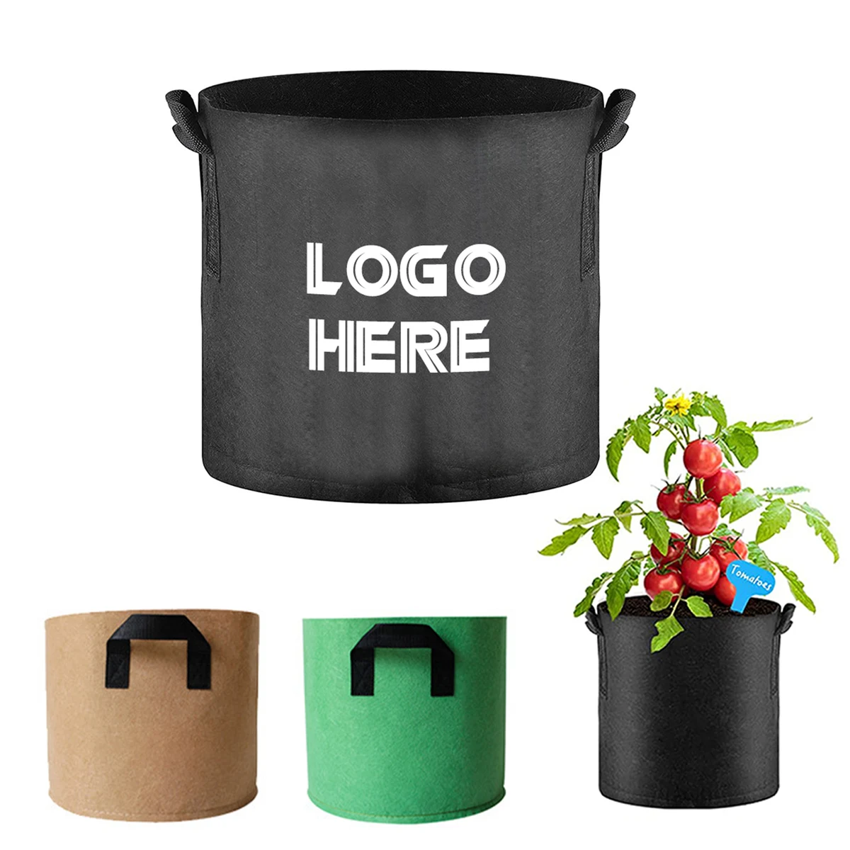 Non-Woven Fabric Grow Pots 1