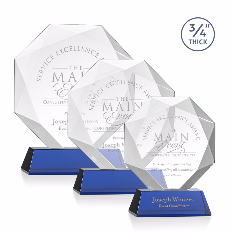Bradford Award on Newhaven Base - Blue
