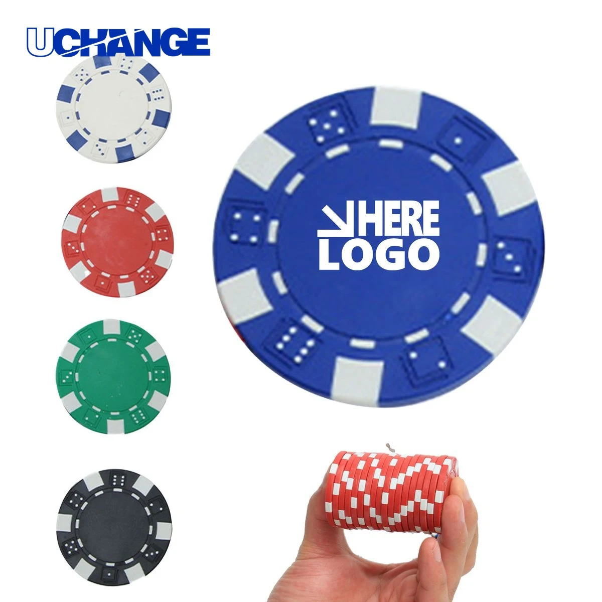 ABS Poker Chip Coin for Games 1