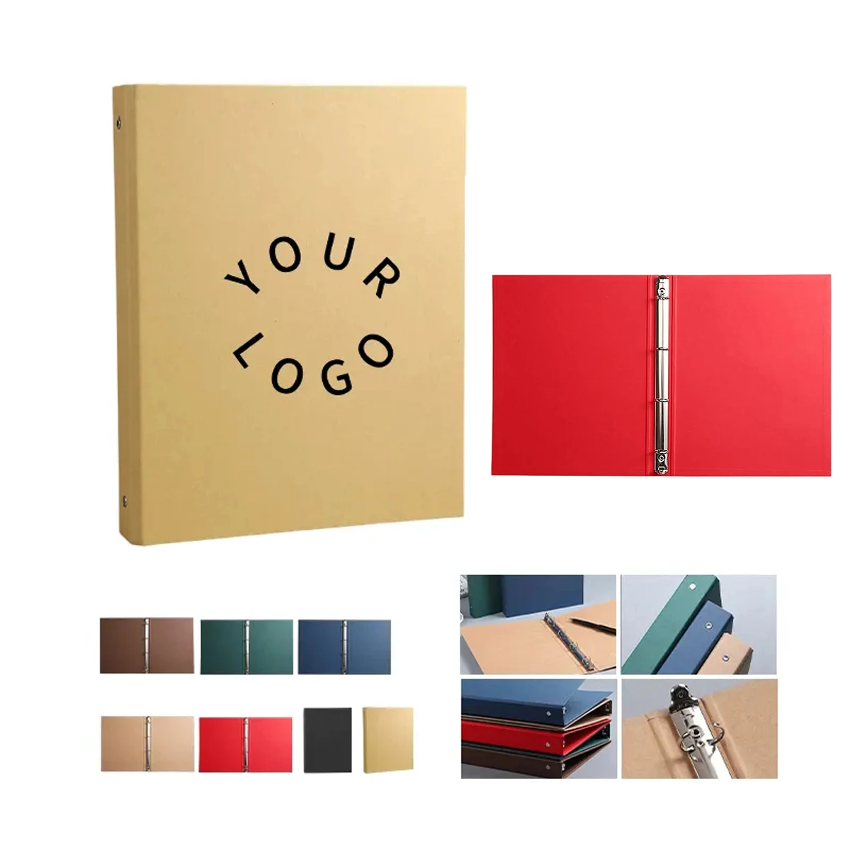 Ring Binder Organizer for A4 Sheets and Notes 1