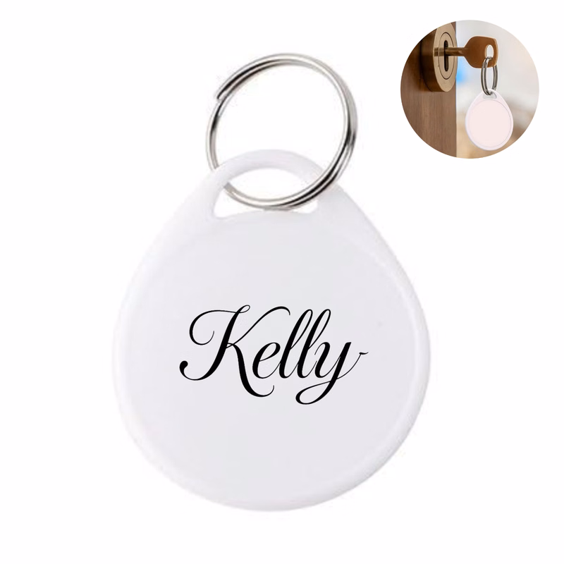 Plastic Round Key Tag