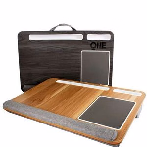 Laptop Lap Desk Built in Mouse Pad