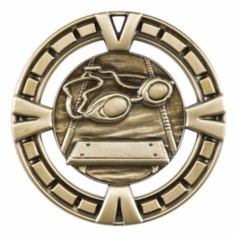 2-1/2" Swimming BG Medal
