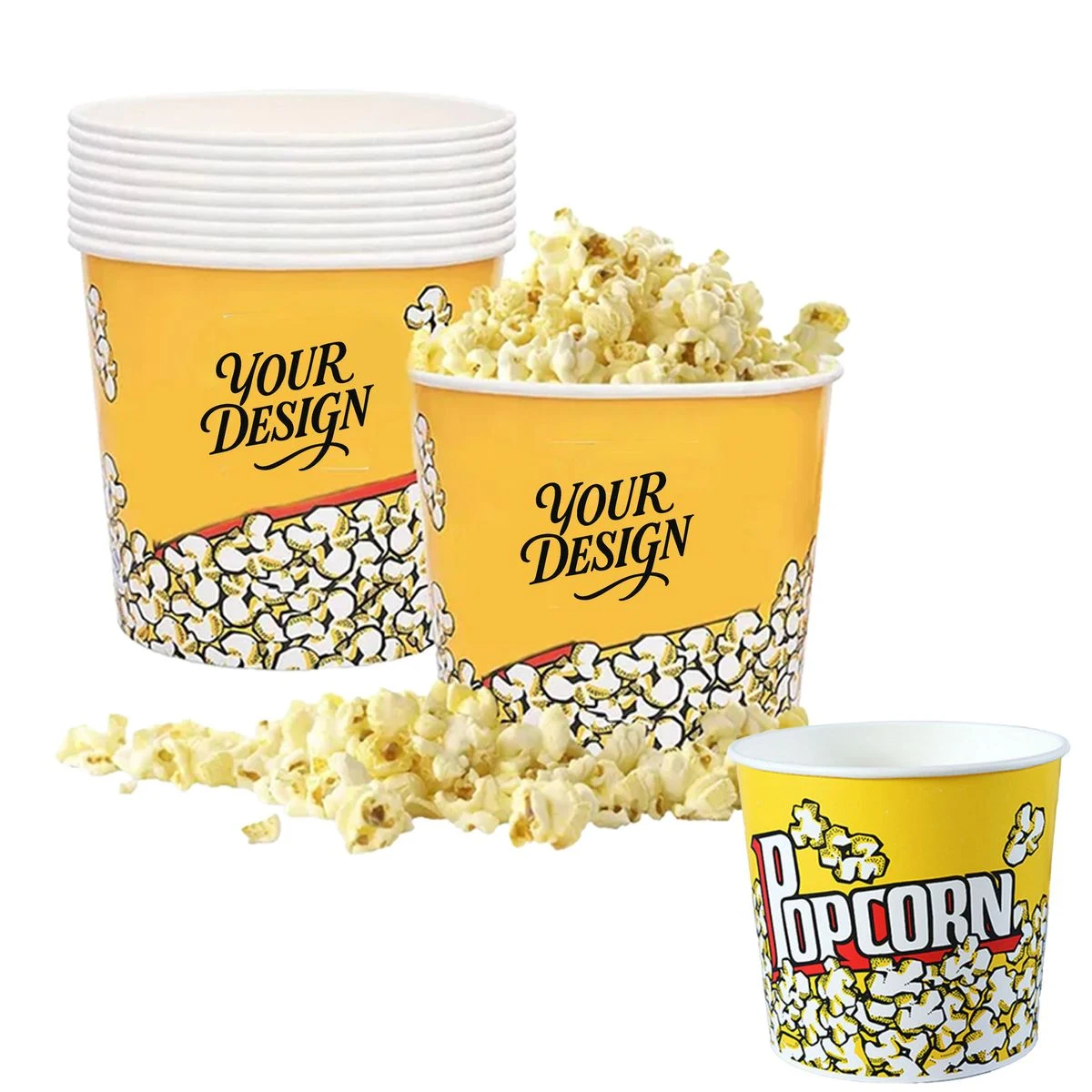 Personalized 85 OZ Fried Chicken Popcorn Bucket Snack Tub 1