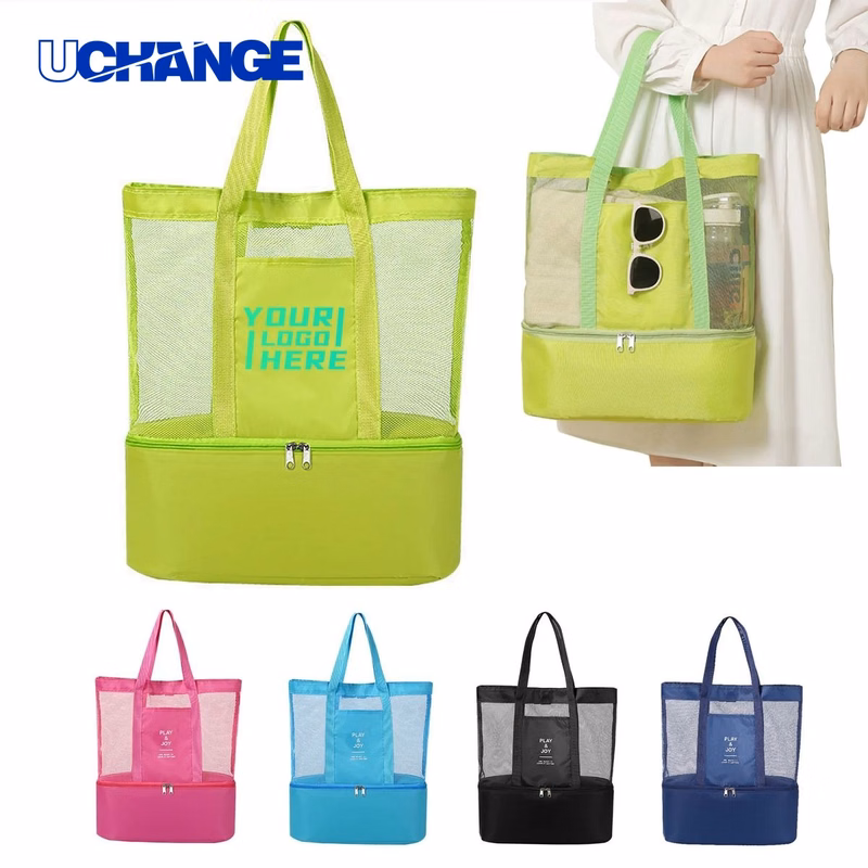 Mesh Storage Bag with Wet Dry Separation