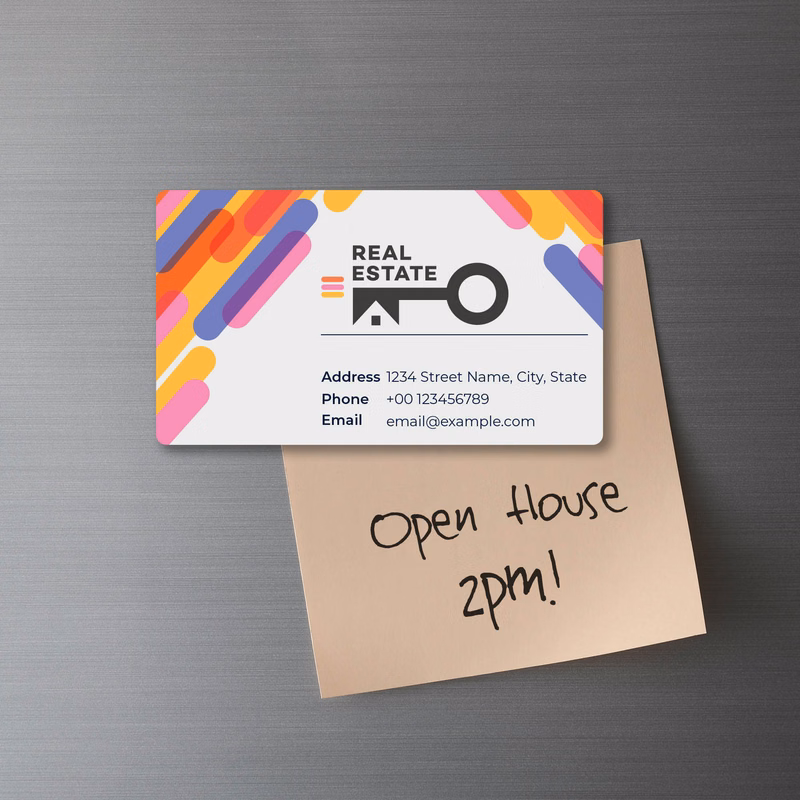 3.5" X 2" Business Card Magnet