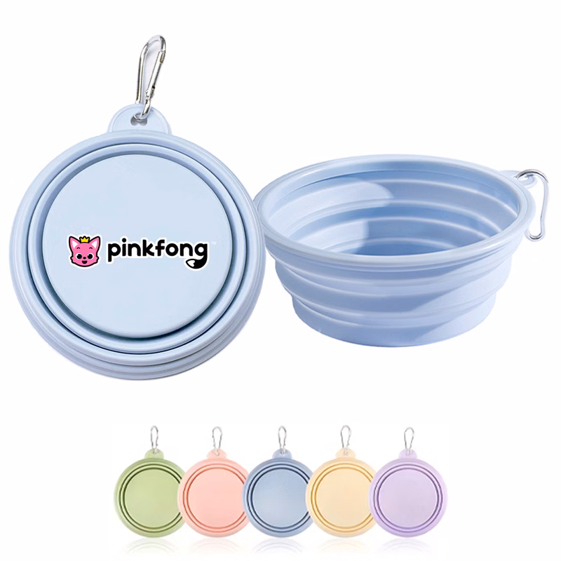 Collapsible Silicone Pet Bowl - 22 Oz