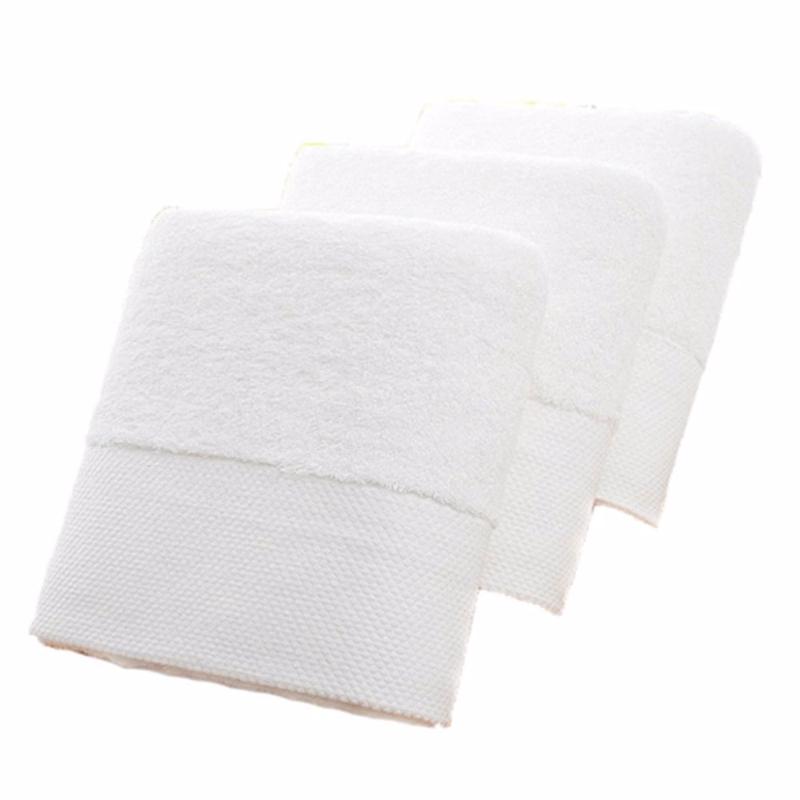 Premium Blank White Hotel Bath Towel