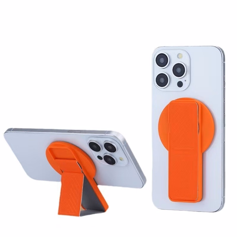 Magnetic Leather Foldable Phone Stand