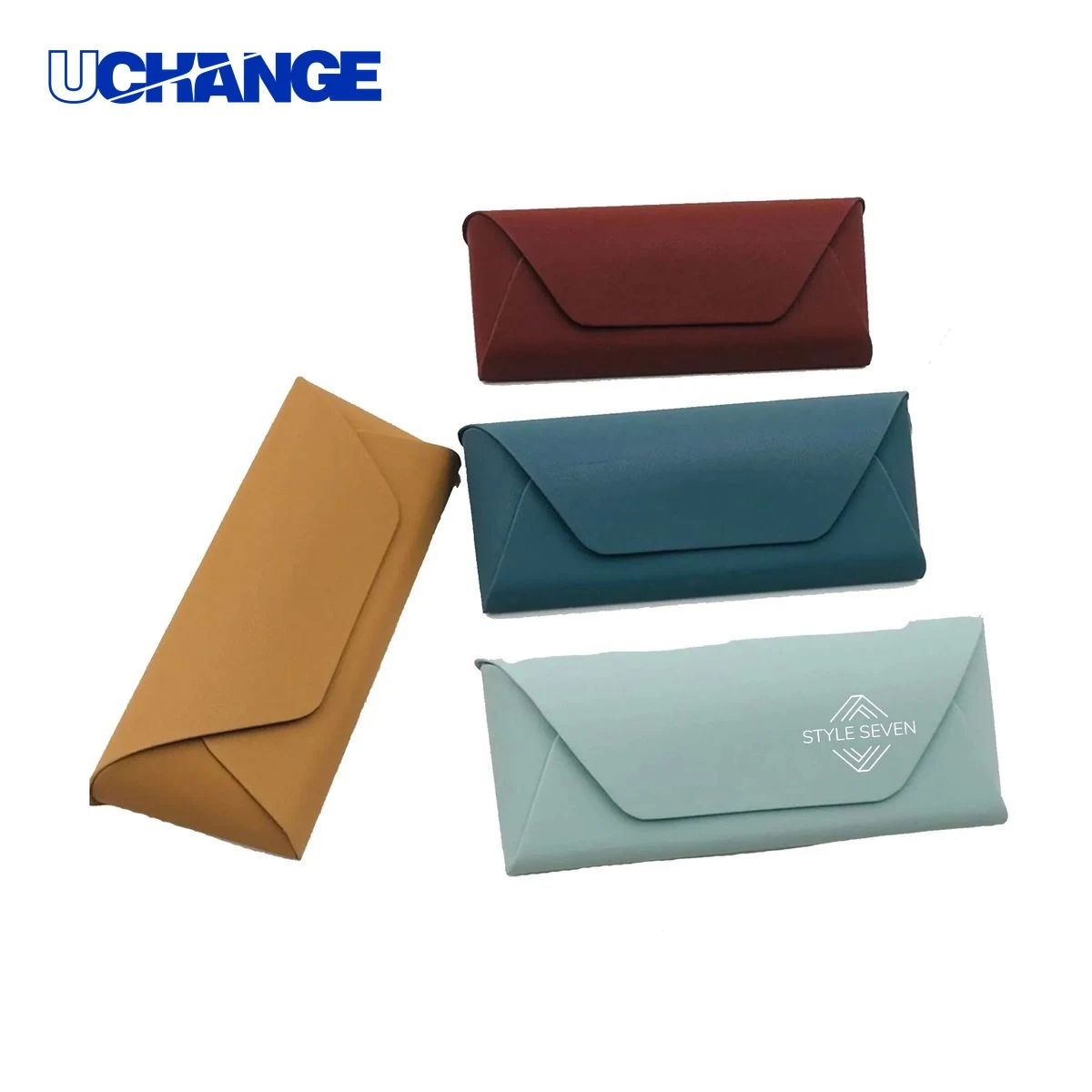 Eyewear Leather Buckle Glasses Case Organizer 1