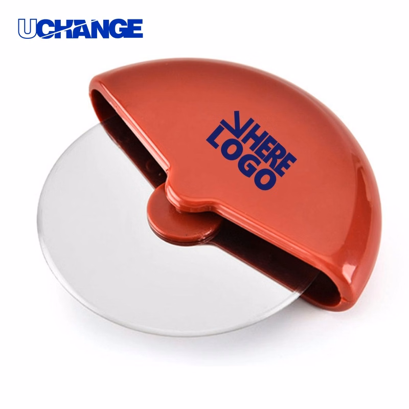Round Roller Style Pizza Knife for Home Kitchen