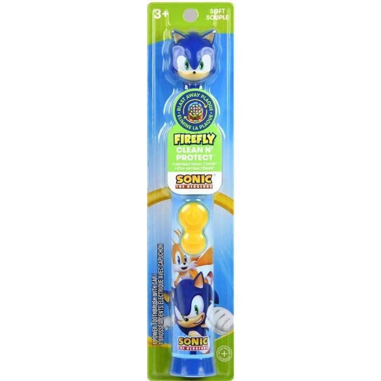 Kids Battery Powered Electric Toothbrush Sonic the Hedgehog 1 Ct 1