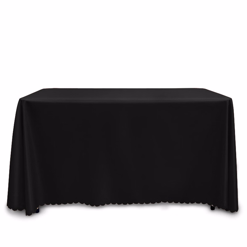 Flat Table Cover Draped Throw