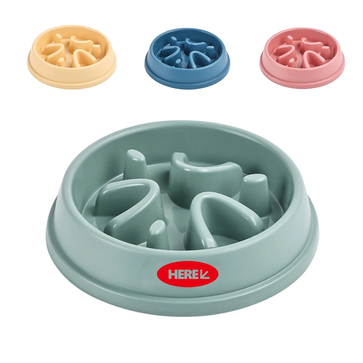 Pets Slow Feeder Bowls MOQ 10 PCS 1