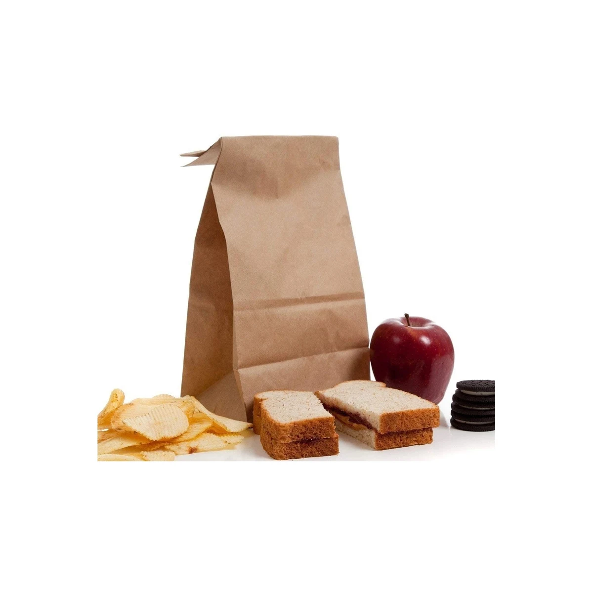 Brown Paper Lunch Bags 1