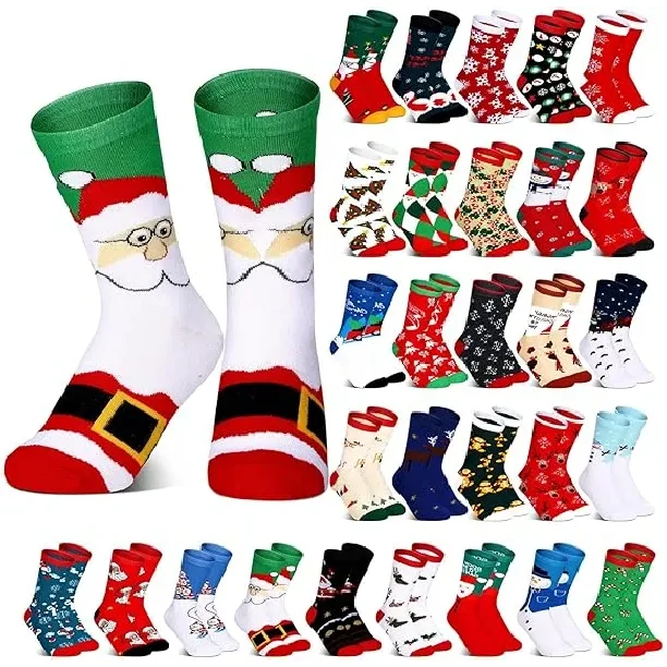 Christmas Jacquard Socks 1