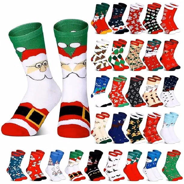Christmas Jacquard Socks
