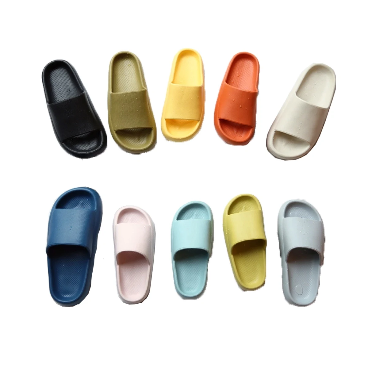 Shower Slippers Cushioned Thick Sole 1