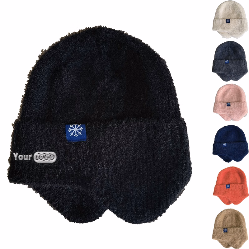Winter Knit Earflap Hat