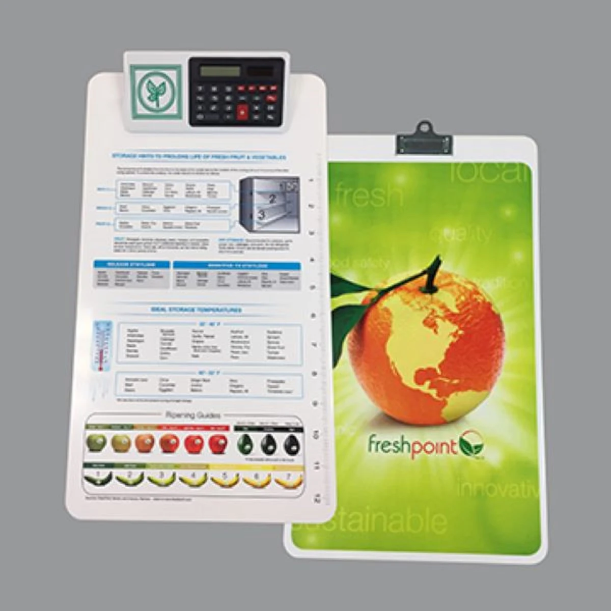Legal Size Clipboard w/ Dual Power Calculator Clip 1
