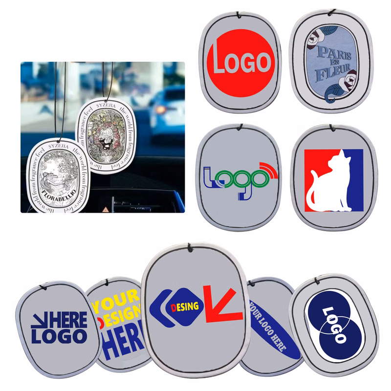 MOQ1000 Hangar Car Rearview Mirror Air Freshener