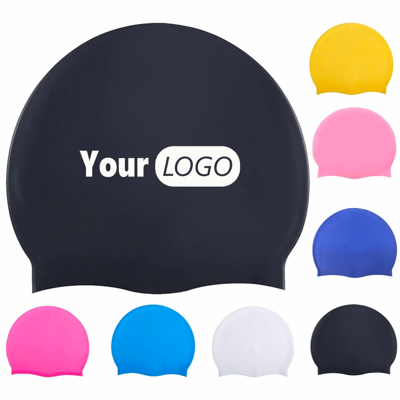 High Elasticity Solid-color Silicone Swimming Cap