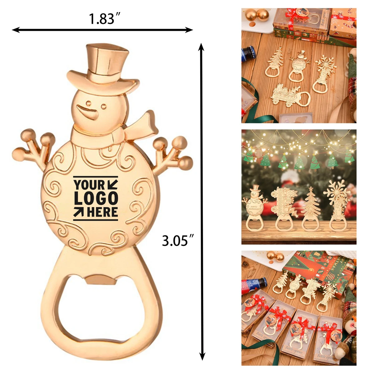 Christmas Themed Bottle Openers 1