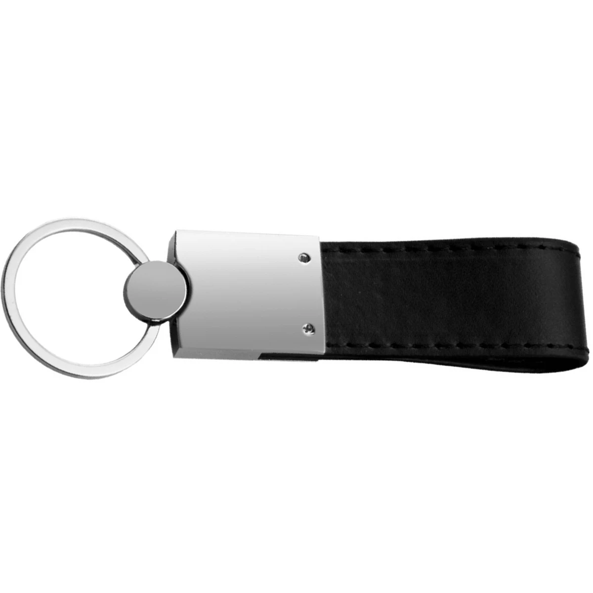 Zinc Alloy PU Leather Car Keychain 1