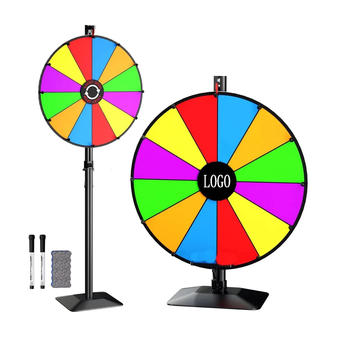 24 Inch Adjustable Prize Wheel 1
