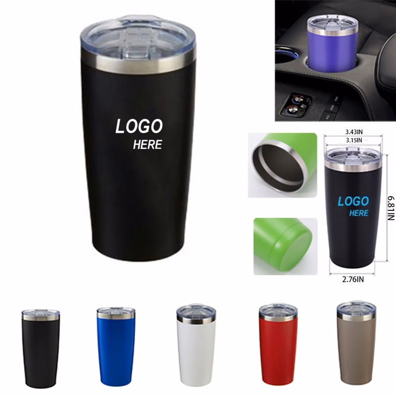 20 Oz.Travel Coffee Tumbler Insulated Mug with Lid