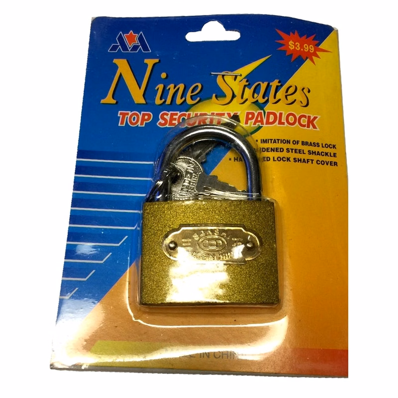 Iron Padlocks with Keys