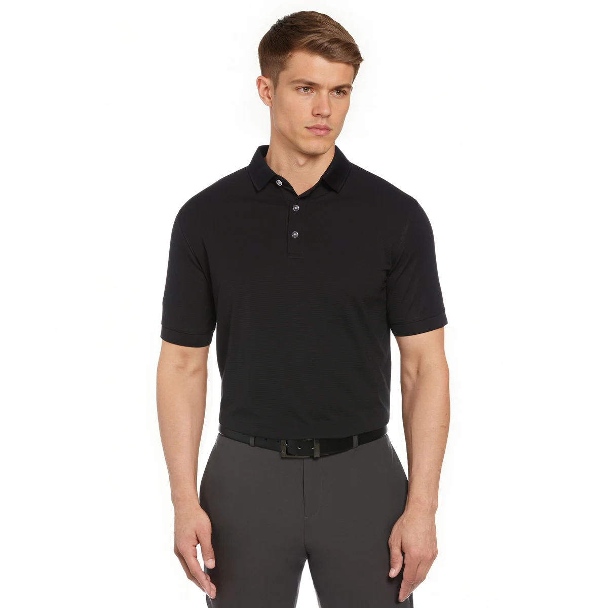 Short Sleeve Ottoman Polo Shirt 1